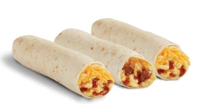 Del Taco Egg & Cheese Breakfast Rollers Nutrition Facts