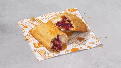 Popeyes Blackberry Cheese Cake Fried Pie Nutrition Facts