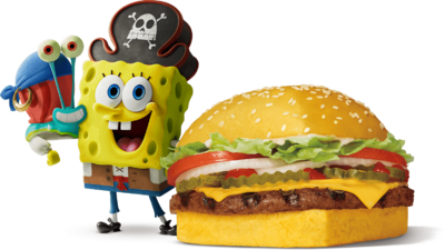 Burger King SpongeBob's Krabby Whopper Nutrition Facts