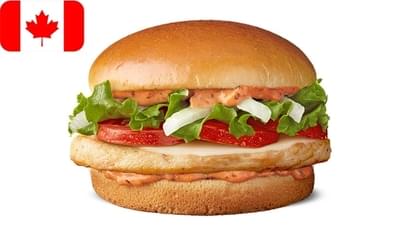McDonald's Grilled Tomato Mozzarella Chicken Sandwich Nutrition Facts
