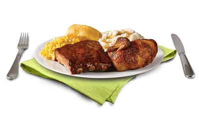 Boston Market Rotisserie Chicken and BBQ Ribs Nutrition Facts