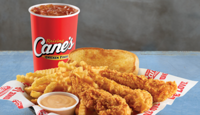 Raising Cane's 3 Chicken Finger Combo Nutrition Facts