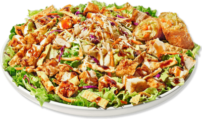 Zaxby's Garden (vegetarian) Asian Zensation Zalad Nutrition Facts