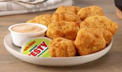 Papa John's Unsauced Boneless Wings Nutrition Facts