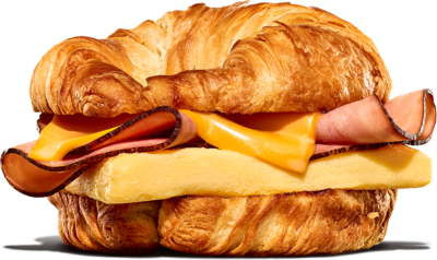 Burger King Ham, Egg & Cheese Croissan'Wich Nutrition Facts
