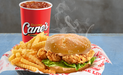 Raising Cane's Chicken Sandwich Combo Nutrition Facts