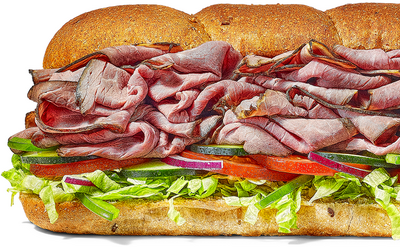 Subway 6" Roast Beef Nutrition Facts