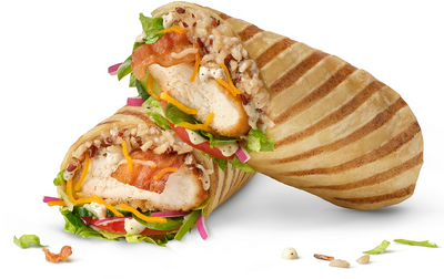 Subway Crispy Chicken Bacon & Peppercorn Ranch Rice Wrap Nutrition Facts