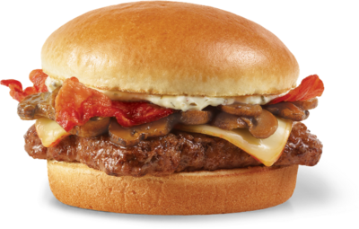 Wendy's Single Mushroom Bacon Cheeseburger Nutrition Facts