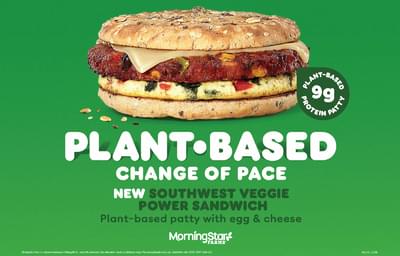 Dunkin Donuts Southwest Veggie Power Sandwich Nutrition Facts