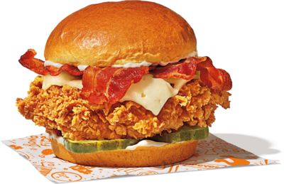 Popeyes Classic Bacon & Cheese Chicken Sandwich Nutrition Facts