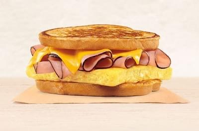 Burger King Ham, Egg & Cheese French Toast Sandwich Nutrition Facts