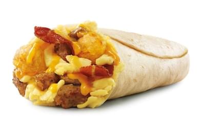 Sonic Ultimate Meat & Cheese Breakfast Burrito Nutrition Facts