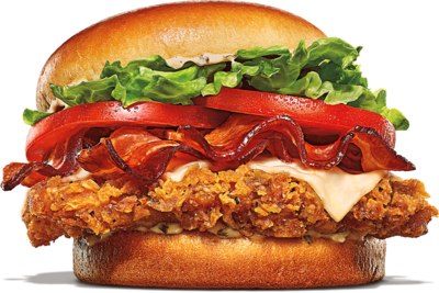 Burger King Bacon & Swiss Royal Crispy Chicken Sandwich Nutrition Facts