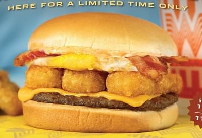 Whataburger Breakfast Burger Nutrition Facts