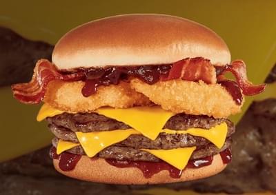 jr bacon cheeseburger calories jack box