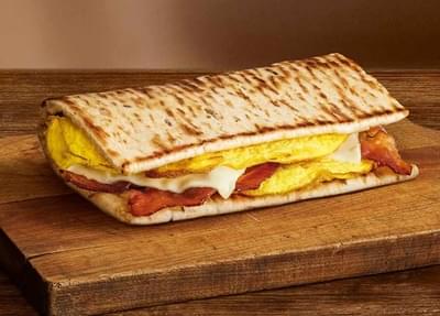 Subway Bacon, Egg White & Cheese on Flatbread Nutrition Facts