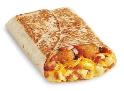 Del Taco Breakfast Toasted Wrap Nutrition Facts