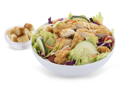 Bojangles Homestyle Chicken Tenders Salad Nutrition Facts