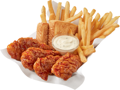Dairy Queen Sweet Chili Sauced & Tossed Chicken Strip Basket Nutrition Facts