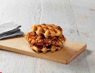 KFC Chicken & Waffles Sandwich with Syrup Nutrition Facts