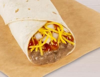 bean burrito taco bell nutrition facts calories