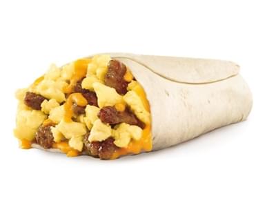 Sonic Breakfast Burrito - Bacon, Egg & Cheese Nutrition Facts