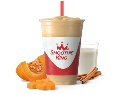 Smoothie King 40 oz Keto Champ Pumpkin Smoothie Nutrition Facts