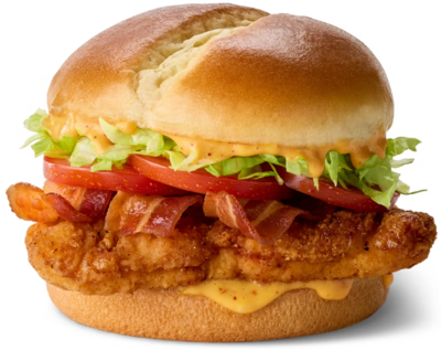 McDonald's Bacon Special Edition Gold Deluxe McCrispy Nutrition Facts