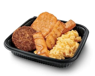 Jack in the Box French Toast Sticks Platter with Sausage Nutrition Facts