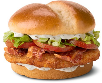 McDonald's Bacon Ranch Deluxe McCrispy Nutrition Facts