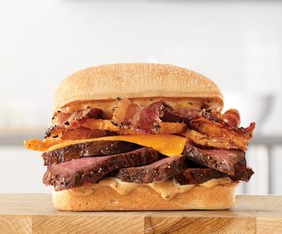 Arby's Steak & Bacon Melt Sandwich Nutrition Facts