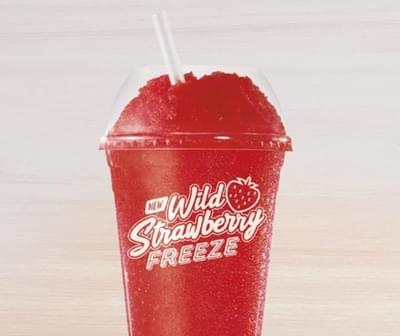 Taco Bell Regular Wild Strawberry Freeze Nutrition Facts