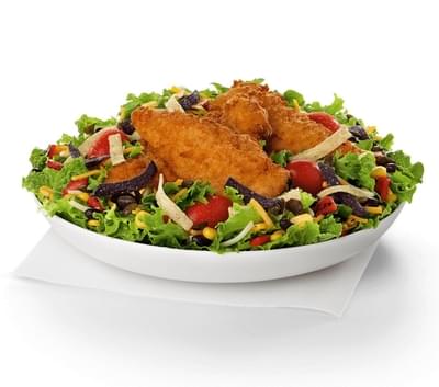 Chick-fil-A Spicy Southwest Salad with Chick-n-Strips Nutrition Facts