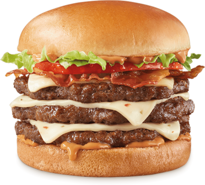 Dairy Queen Triple FlameThrower Stackburger Nutrition Facts