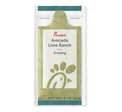 Chick-fil-A Avocado Lime Ranch Dressing Nutrition Facts