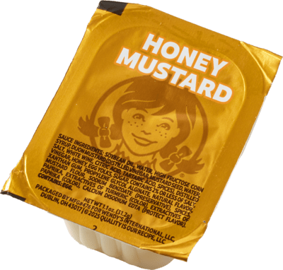 Wendy's Honey Mustard Dipping Sauce Nutrition Facts