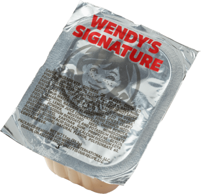 Wendy's Signature Dipping Sauce Nutrition Facts