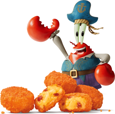 Burger King Mr Krabs Cheesy Bacon Tots Nutrition Facts
