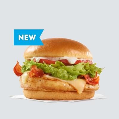 Wendy's Grilled Avocado BLT Chicken Sandwich Nutrition Facts