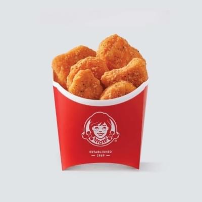 Wendy's 6 Piece Spicy Chicken Nuggets Nutrition Facts