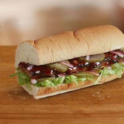 Subway Footlong BBQ Rib Sandwich Nutrition Facts