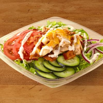 Subway Chicken & Bacon Ranch Salad Nutrition Facts