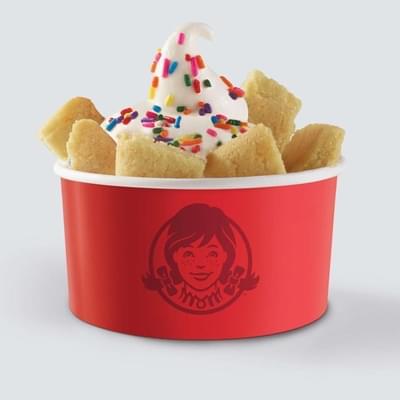 Wendy's Birthday Cake Frosty Cookie Sundae Nutrition Facts