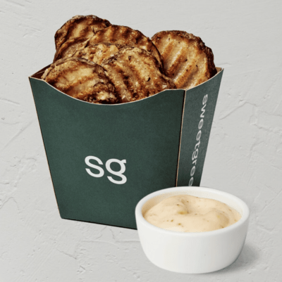 Sweetgreen Ripple Fries with Garlic Aioli Nutrition Facts