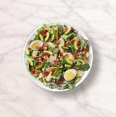 Panera Half Green Goddess Cobb Salad with Chicken Nutrition Facts