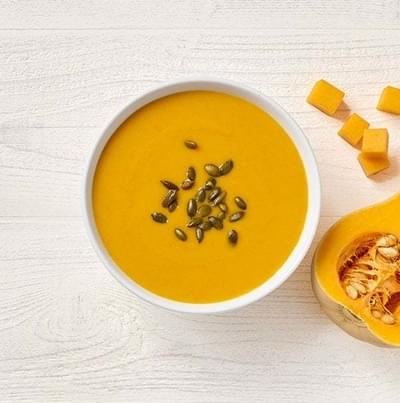 Panera Vegetarian Autumn Squash Soup Bowl Nutrition Facts