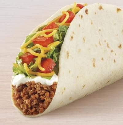 Taco Bell Soft Taco Supreme – Beef Nutrition Facts