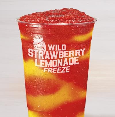Taco Bell Large Wild Strawberry Lemonade Freeze Nutrition Facts