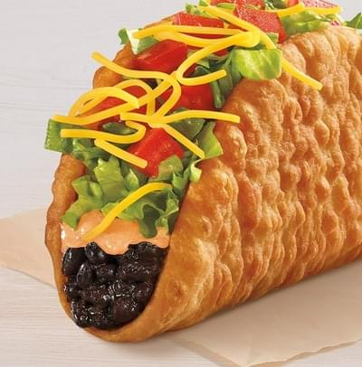Taco Bell Black Bean Chipotle Cheddar Chalupa Nutrition Facts